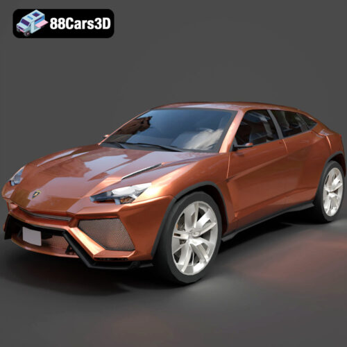 Lamborghini-Urus-Concept-001 Lamborghini Urus Concept 3D Model