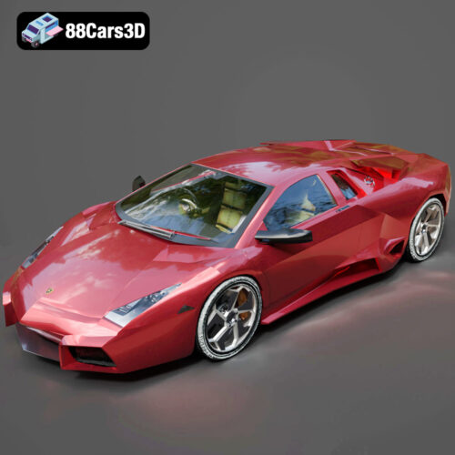 Lamborghini Reventon V12 3D Model