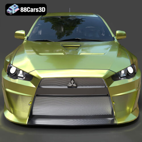 Lancer Evolution 10 3D Model