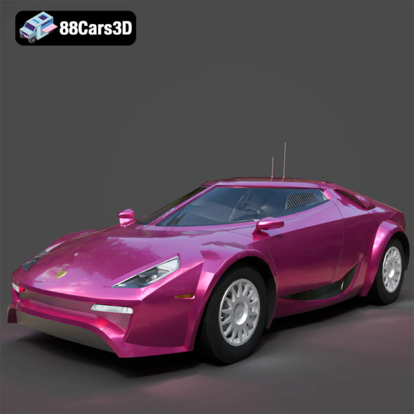 Lancia Stratos Fenomenon-001 Lancia Stratos Fenomenon 3D Model