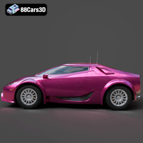 Lancia Stratos Fenomenon-002 Lancia Stratos Fenomenon 3D Model