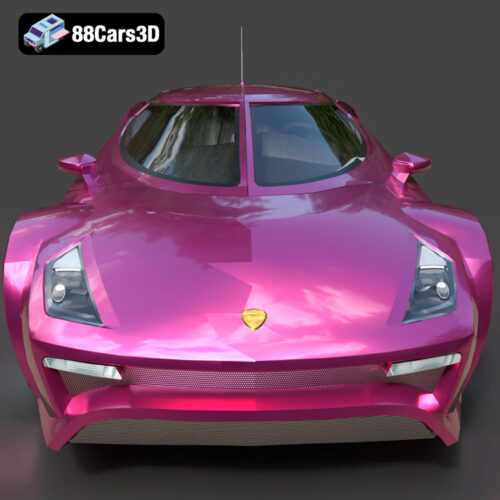 Lancia Stratos Fenomenon-006 Lancia Stratos Fenomenon 3D Model