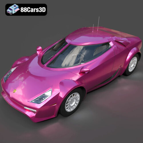 Lancia Stratos Fenomenon-007 Lancia Stratos Fenomenon 3D Model