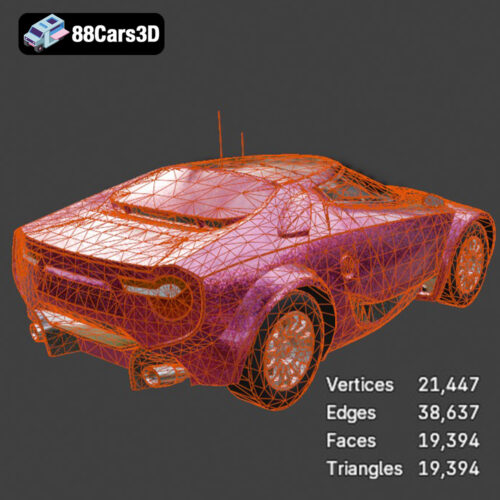 Lancia Stratos Fenomenon-009 Lancia Stratos Fenomenon 3D Model