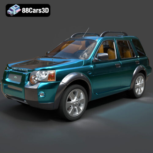 Car Land Rover Freelander Td4 2004 3D Model