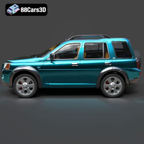 Car Land Rover Freelander Td4 2004 3D Model