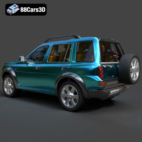 Car Land Rover Freelander Td4 2004 3D Model