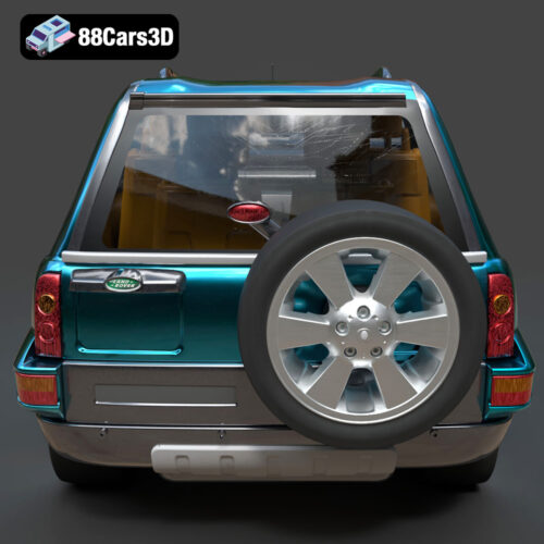 Car Land Rover Freelander Td4 2004 3D Model
