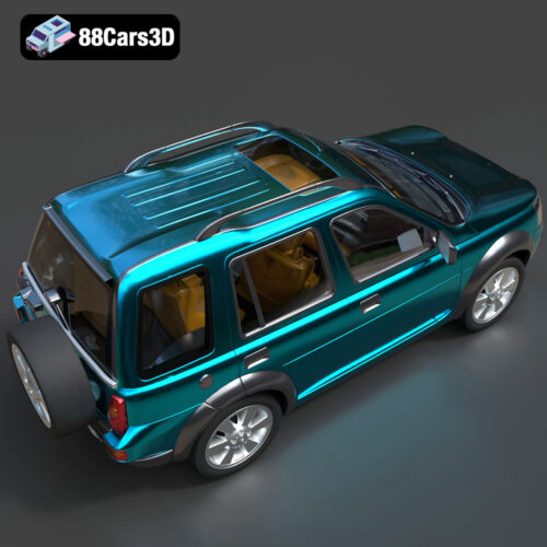 Car Land Rover Freelander Td4 2004 3D Model