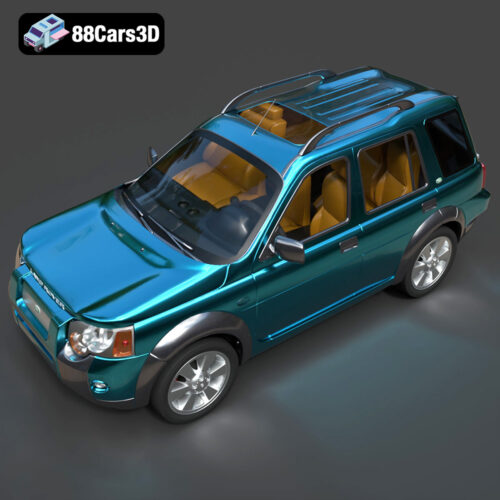 Car Land Rover Freelander Td4 2004 3D Model