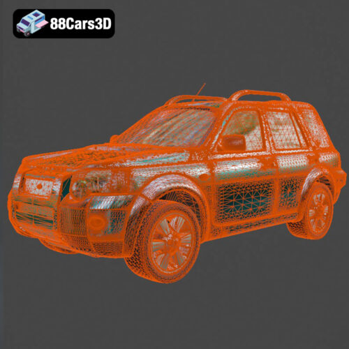 Car Land Rover Freelander Td4 2004 3D Model