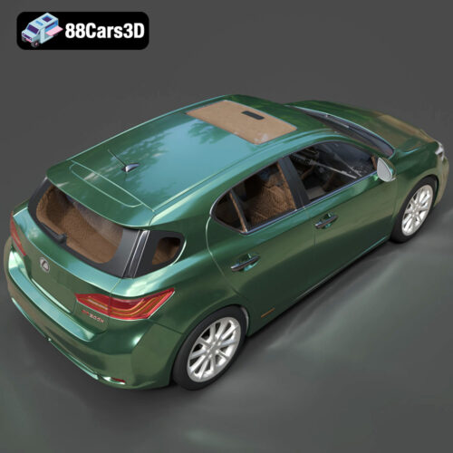 Lexus CT 200h 3D Model