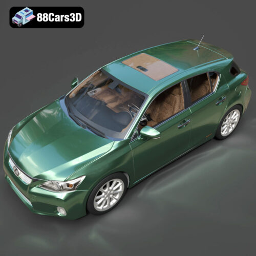 Lexus CT 200h 3D Model