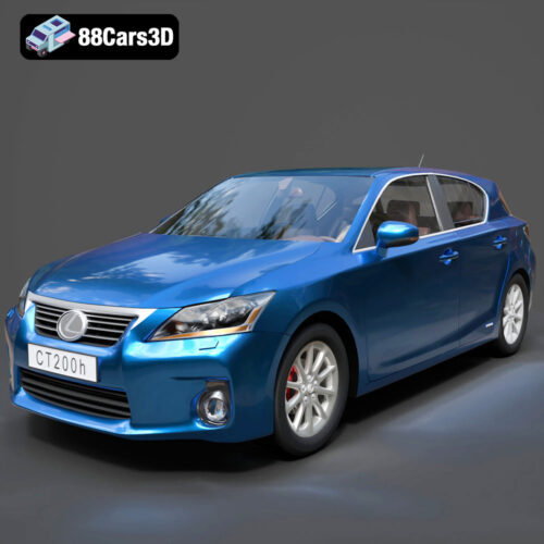 Lexus CT 200h 2011 3D Model