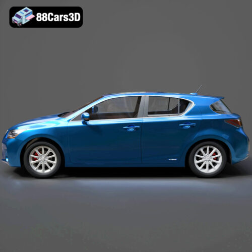 Lexus CT 200h 2011 3D Model