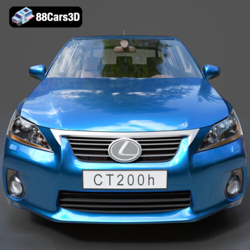 Lexus CT 200h 2011 3D Model