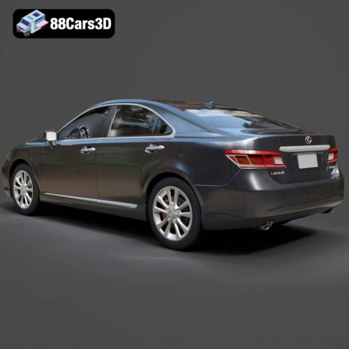 Lexus ES350 2010 3D Model