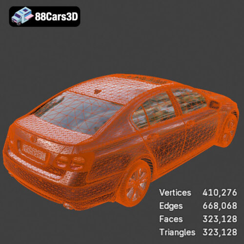Lexus GS 2005 3D Model