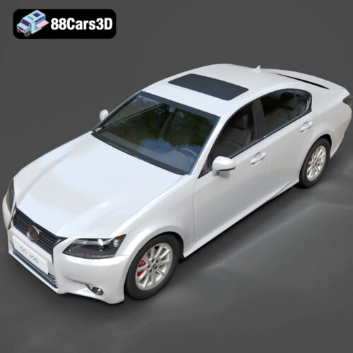 Lexus GS350 2013-007 Lexus GS350 2013 3D Model