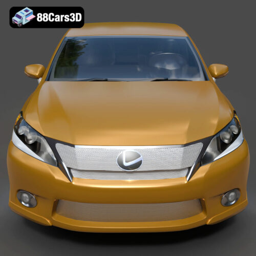 Lexus-HS-250H-006 Lexus HS 250H 3D Model