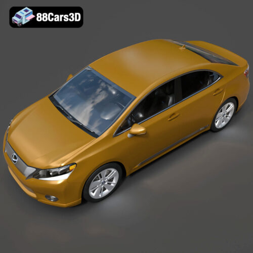 Lexus-HS-250H-007 Lexus HS 250H 3D Model
