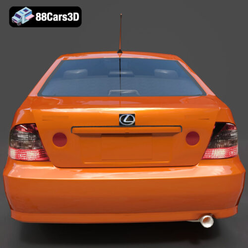 Lexus IS 300 3D Model