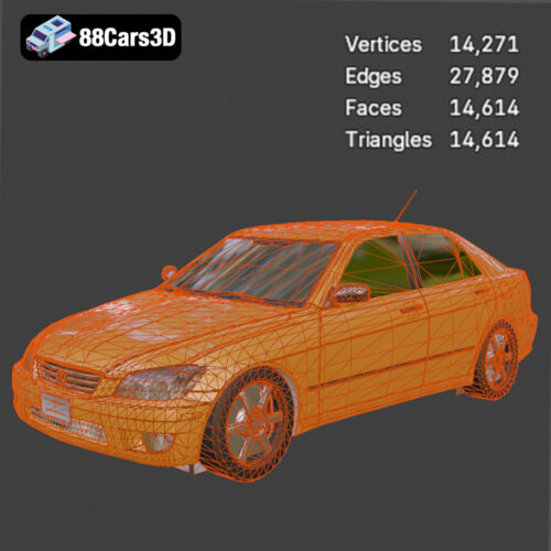 Lexus IS 300 3D Model