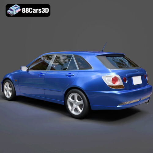 Lexus IS SportCross-Toyota Altezza Gita 3D Model