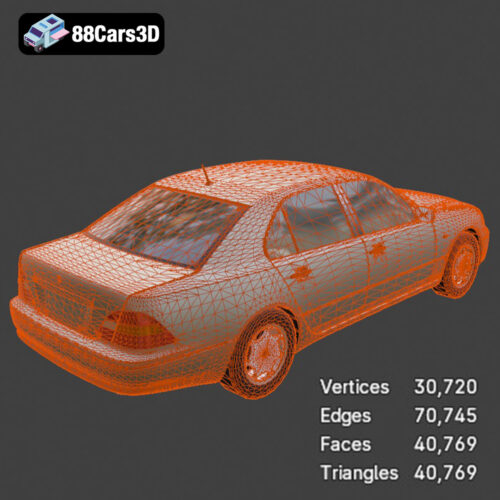 Lexus LS 430 3D Model