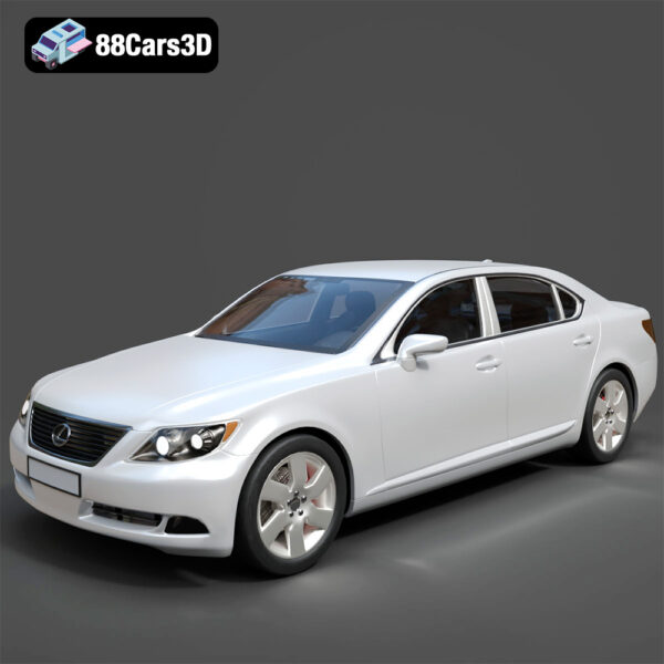 Lexus LS 460-001 Lexus LS 460 3D Model
