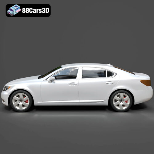 Lexus LS 460 3D Model