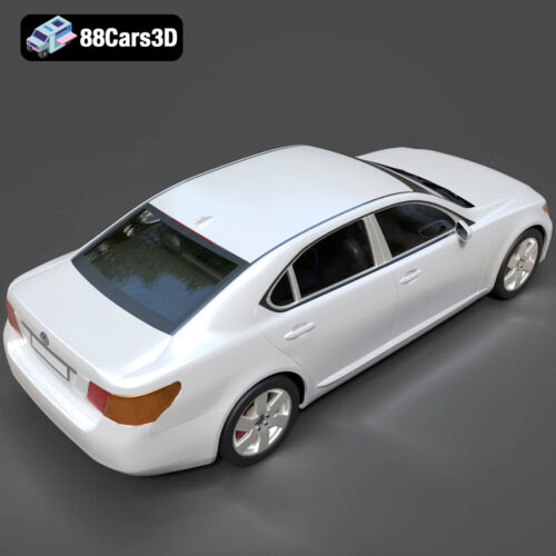 Lexus LS 460 3D Model