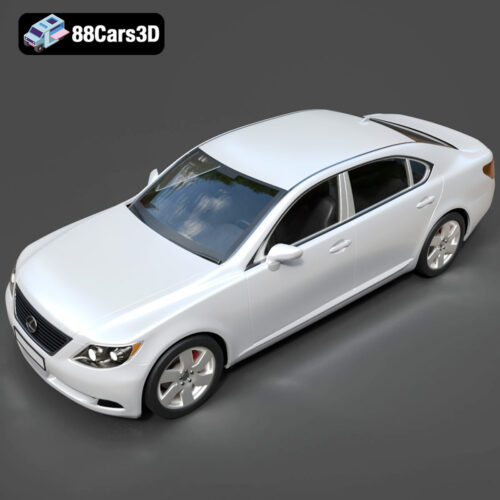 Lexus LS 460 3D Model