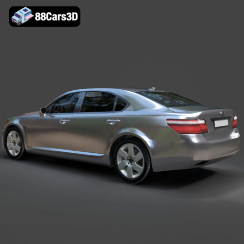 Lexus LS 460 2007 3D Model