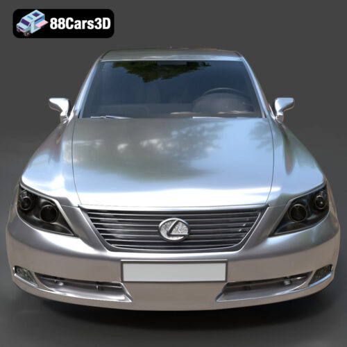 Lexus LS 460 2007 3D Model