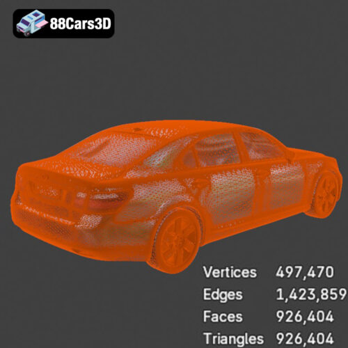 Lexus LS 460 2007 3D Model