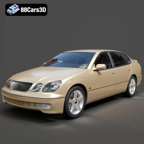 Lexus_GS 300-001 Lexus GS300 3D Model