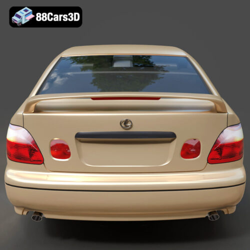 Lexus_GS 300-004 Lexus GS300 3D Model