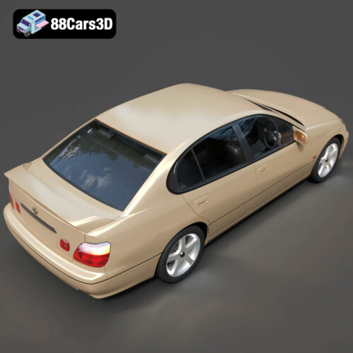 Lexus_GS 300-005 Lexus GS300 3D Model