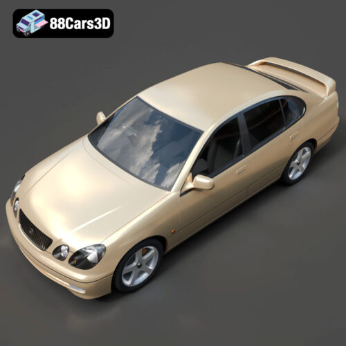 Lexus_GS 300-007 Lexus GS300 3D Model