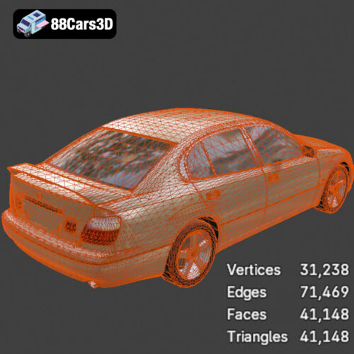 Lexus_GS 300-009 Lexus GS300 3D Model