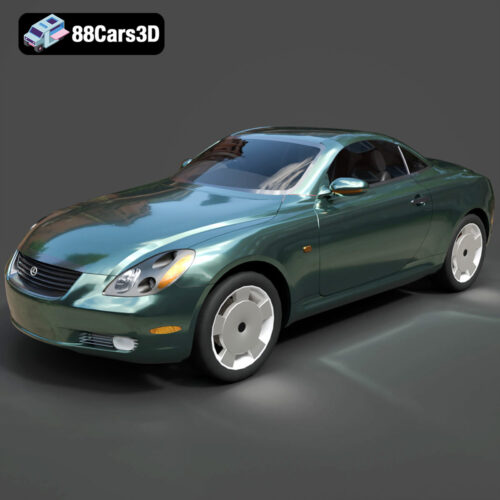 Lexus SC430 3D Model