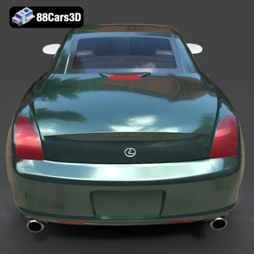 Lexus SC430 3D Model