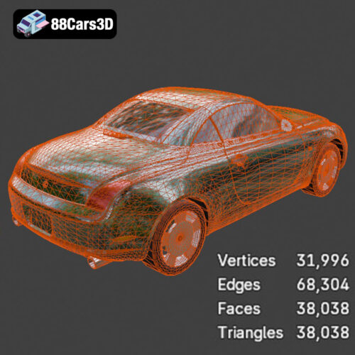 Lexus SC430 3D Model