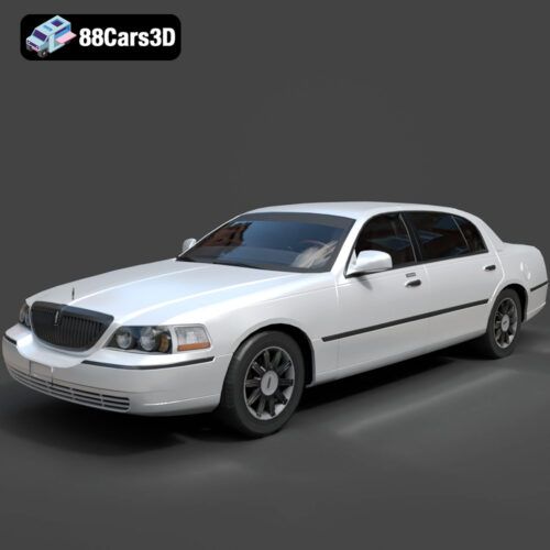 Lincoln Town Car 3D Model