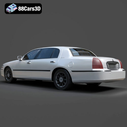 Lincoln Town Car 3D Model