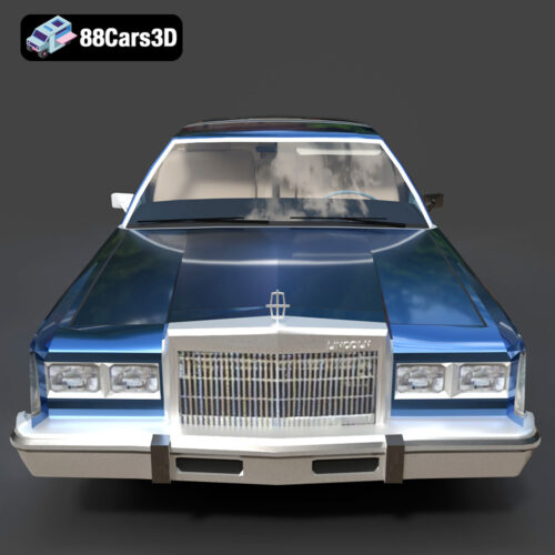 Lincoln Town Car 1986 3D Model