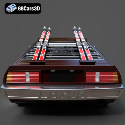 Lotus Turbo Esprit-004 Lotus Turbo Esprit 1980 3D Model