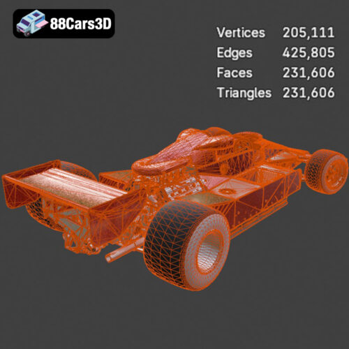 Lotus 78 Formula 1977 3D Model