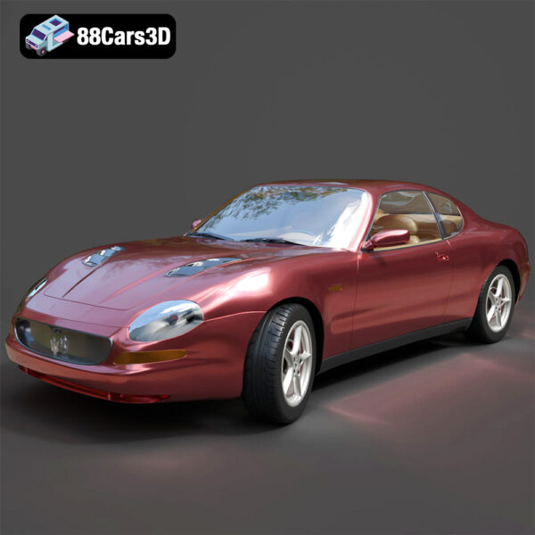 MASSERATI-001 Maserati 3D Model